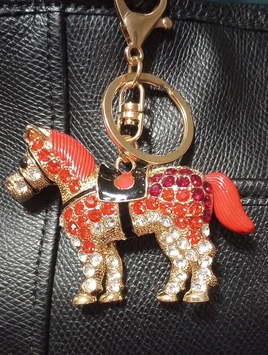 Boutique Accessories - Horse Charm Keychain